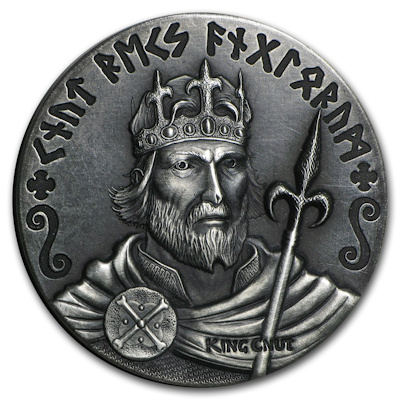 Harald Fairhair 2016 2 oz Silver Coin Viking Series 