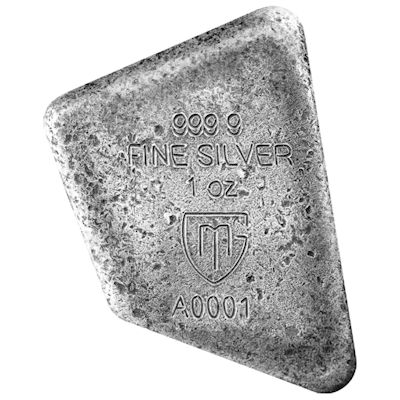Germania Mint - Guss Silberbarren Runes Collection: Ansuz - 1 Oz Silber