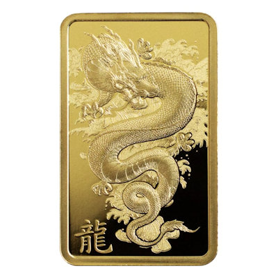Goldbarren - PAMP Lunar Jahr des Drachen 2024 - 5g Gold