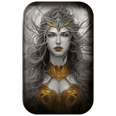 Germania Mint - Guss Silberbarren Goddesses: Gullweig (3.) - 2 Oz Silber