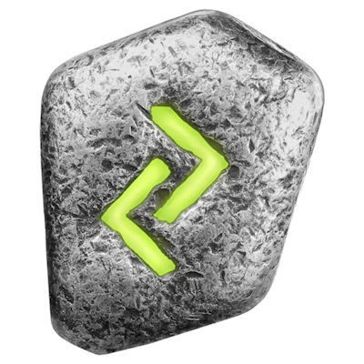 Germania Mint - Guss Silberbarren Runes Collection: Jera - 1 Oz Silber