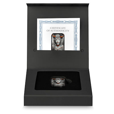 Germania Mint - Guss Silberbarren Goddesses: Gefion (5.) - 2 Oz Silber