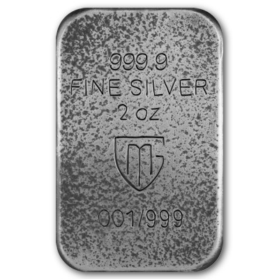 Germania Mint - Guss Silberbarren Goddesses: Nerthus (6.) - 2 Oz Silber