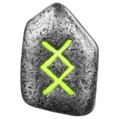 Germania Mint - Guss Silberbarren Runes Collection: Ingwaz - 1 Oz Silber