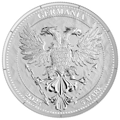Germania Mint - 5 Mark Mythical Forest: Yggdrasil Frühling 2025 - 1 Oz Silber Color