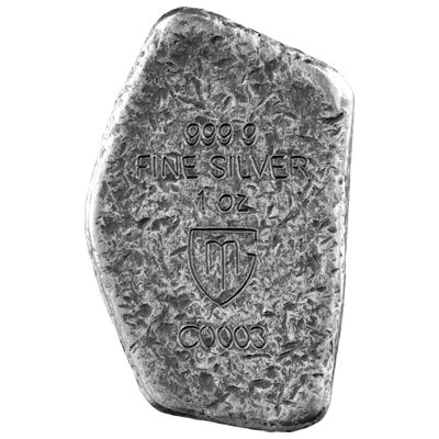 Germania Mint - Guss Silberbarren Runes Collection: Thurisaz - 1 Oz Silber