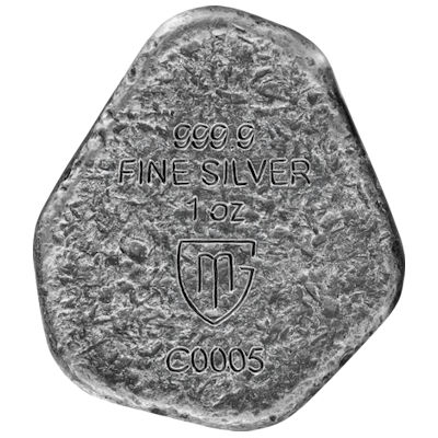 Germania Mint - Guss Silberbarren Runes Collection: Berkanan - 1 Oz Silber