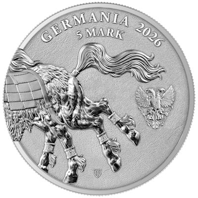 Germania Mint - 5 Mark Germania Beasts: Sleipnir 2026 - 1 Oz Silber