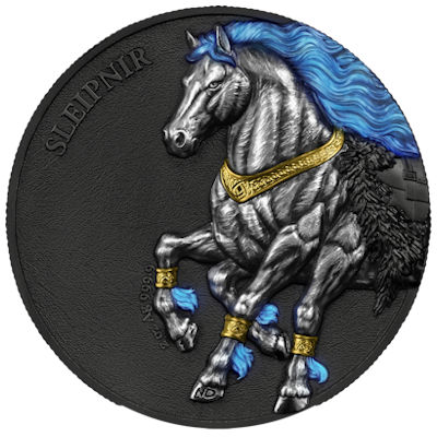 Germania Mint - 10 Mark Germania Beasts: Sleipnir 2026 - 2 Oz Silber Ultra Double High Relief